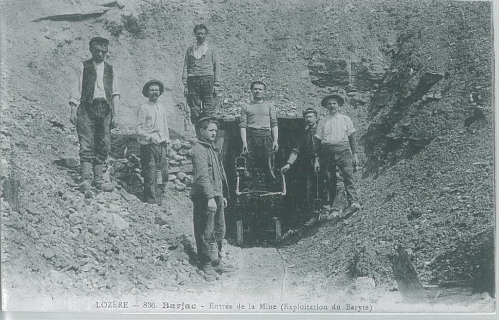 Les anciennes mines de baryte